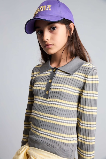 Regular Fit Kazak Kız Çocuk