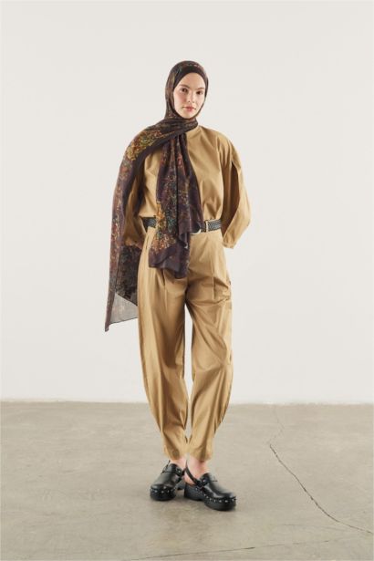 Fresh Scarfs X DeFacto Soft Botanic Viscose Scarf
