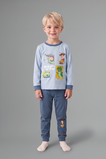 2'li Takım Toy Story Baskılı Erkek Bebek