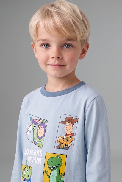 2'li Takım Toy Story Baskılı Erkek Bebek