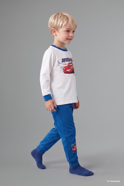 2'li Pijama Takımı Cars Baskılı Erkek Bebek