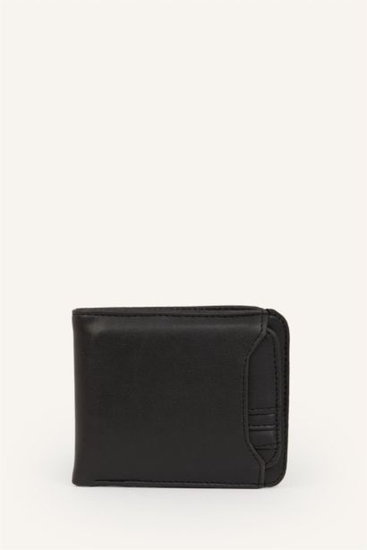 Man Faux Leather Wallets