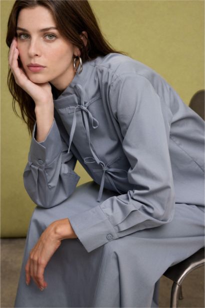 %100 Pamuk Regular Fit Poplin Tunik