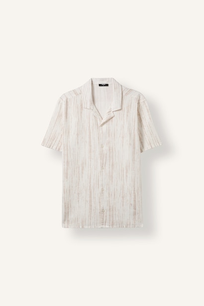 Modern Fit Cotton Short Sleeve Shirt