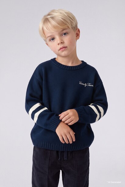 Baby Boy Oversize Fit Pullover