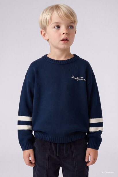 Baby Boy Oversize Fit Pullover