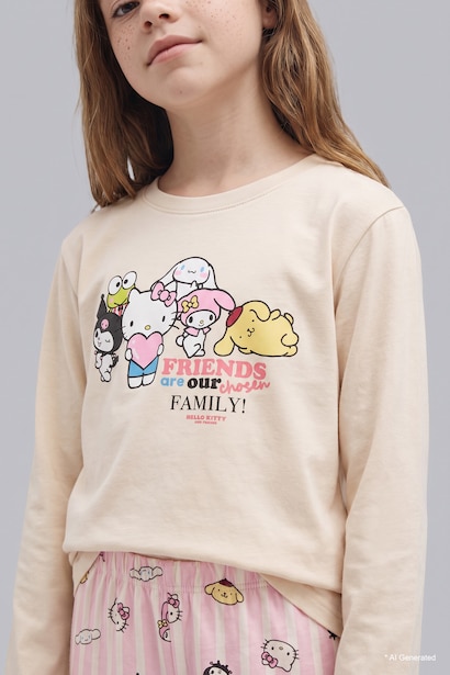 Hello Kıtty 2'li Pijama Takım Kız Çocuk