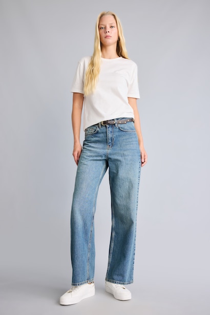 Straight Fit Trousers