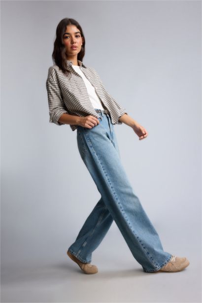 Straight Fit Trousers