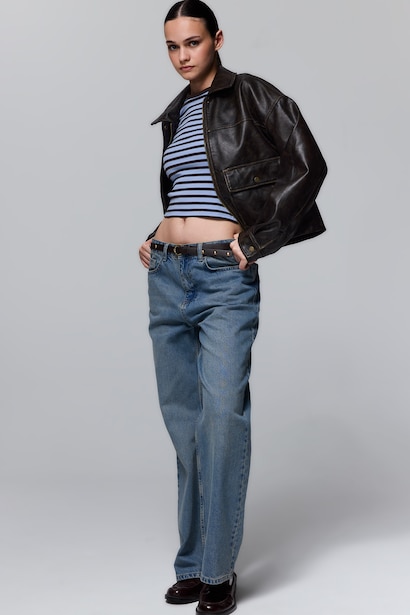 Straight Fit Trousers