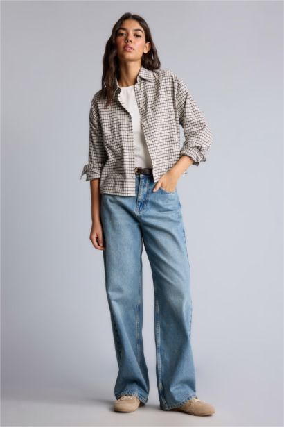Straight Fit Trousers