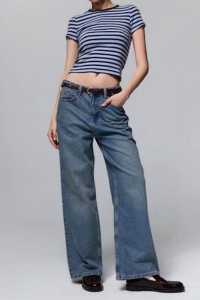 Straight Fit Trousers