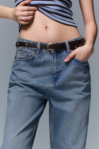 Straight Fit Trousers