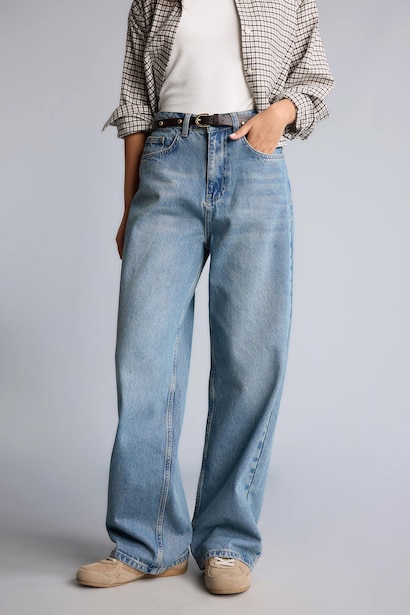 Straight Fit Trousers