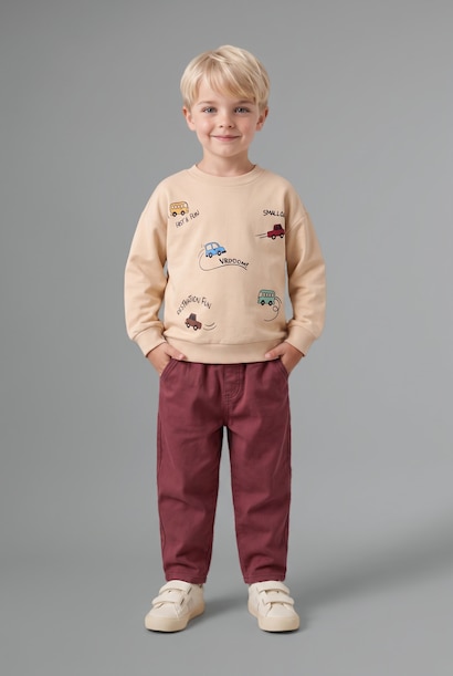 2 piece jogger Crew Neck Set