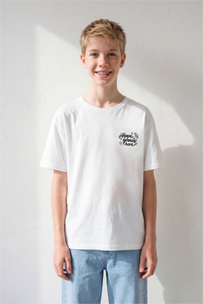 Bahçeşehir Koleji x DeFacto Resimli Tişört