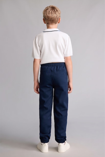 jogger Knitting Look Trousers