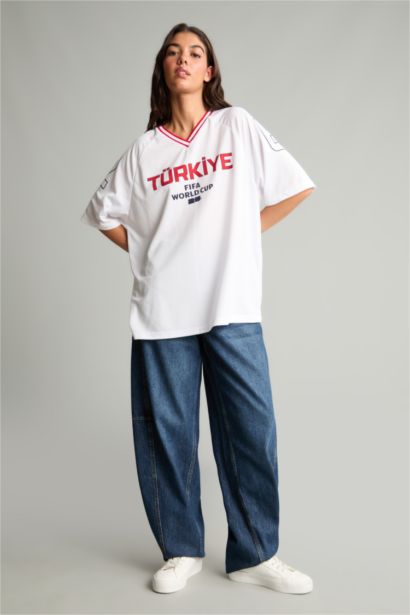 Oversize Fit Short Sleeve T-Shirt