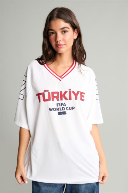 Oversize Fit Short Sleeve T-Shirt