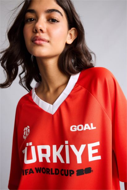 Oversize Türkiye Baskılı Tişört