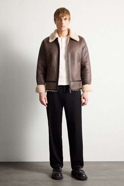 Zipper Puffer Jacket
