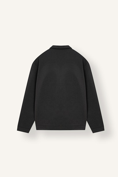 Col Polo Manche Longue Sweat- Shirt
