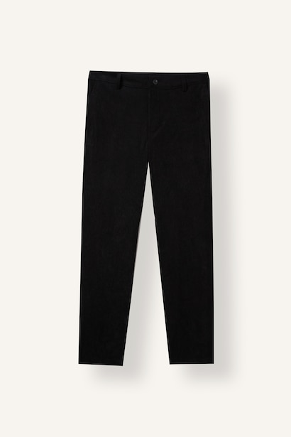 Tailored Fit Regular Waist Straight Leg Trousers