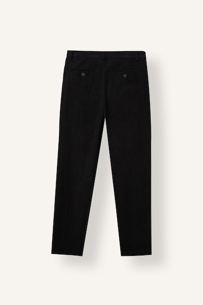 Tailored Fit Regular Waist Straight Leg Trousers