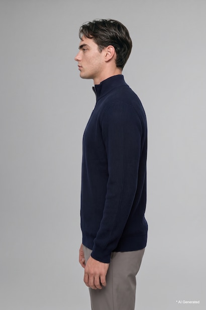 High Neck Pullover