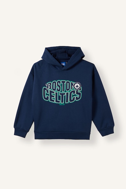 NBA Boston Celtics Baskılı Sweatshirt Erkek Çocuk
