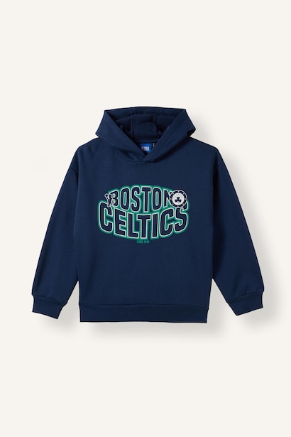 NBA Boston Celtics Baskılı Sweatshirt Erkek Çocuk