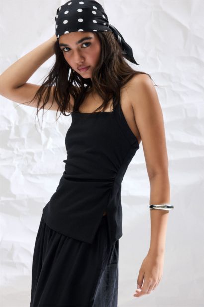 Slim Fit Halter Yaka Atlet