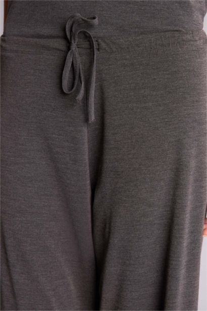Wide Leg Krep Pantolon