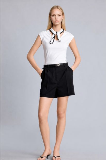 Regular Fit Ribana Short Sleeve T-Shirt
