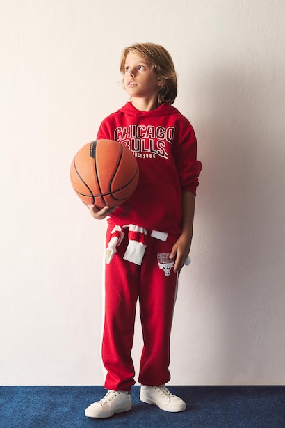 Regular Fit Chicago Bulls Licensed Trousers