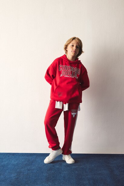 Regular Fit Chicago Bulls Licensed Trousers