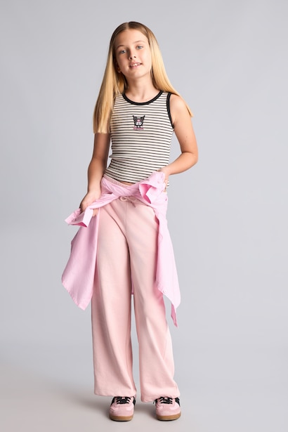 Wide Leg Eşofman Altı Kız Çocuk