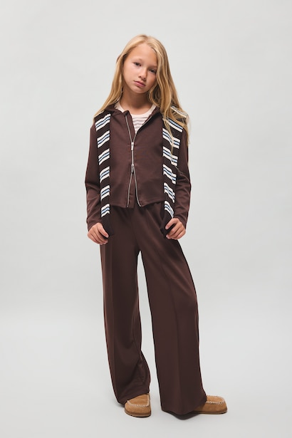 Girl Wide Leg Modal Sweatpants