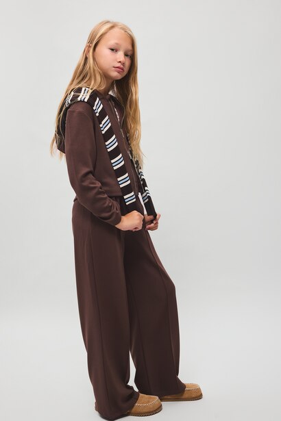 Girl Wide Leg Modal Sweatpants