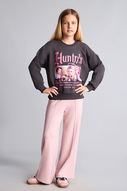 Wide Leg Modal Pantolon Kız Çocuk