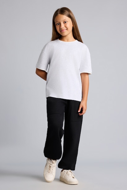Yama Cepli Jogger Pantolon Kız Çocuk