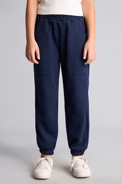 Yama Cepli Jogger Pantolon Kız Çocuk