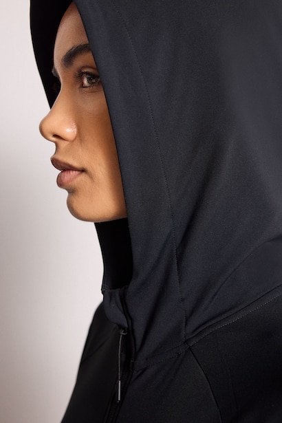 Slim Fit Hooded Soft Lining cardigan