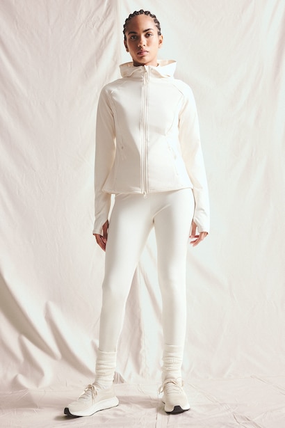 Slim Fit Hooded Sports Cardigan