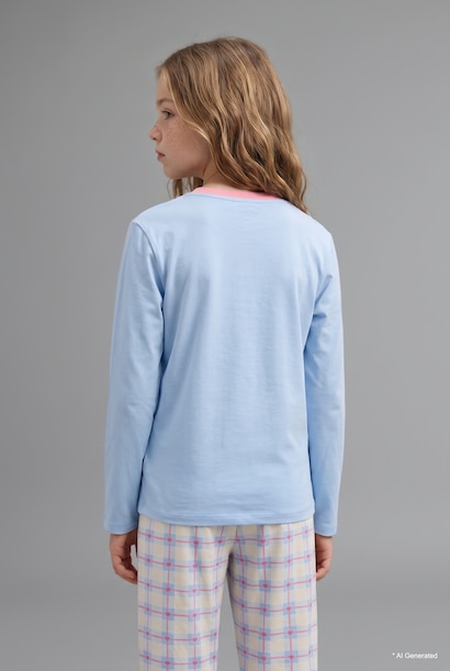 Girl 2 Piece Pyjama Set