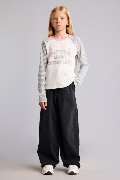 Slogan Long Sleeve T-Shirt