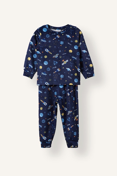 2 piece Regular Fit Knitted Pyjamas
