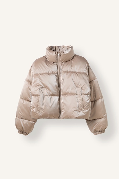 Zipper Puffer Jacket