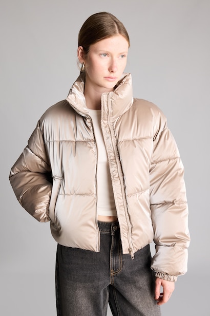 Regular Fit Şişme Mont