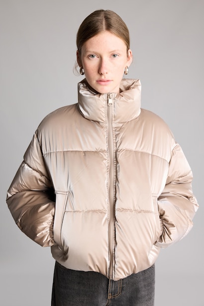 Regular Fit Şişme Mont